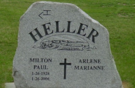 Heller Personalized HEadstone