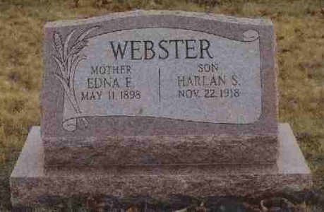Webster Headstone